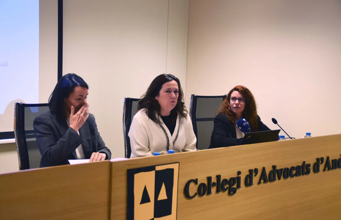 Un moment de la presentació de la formació.