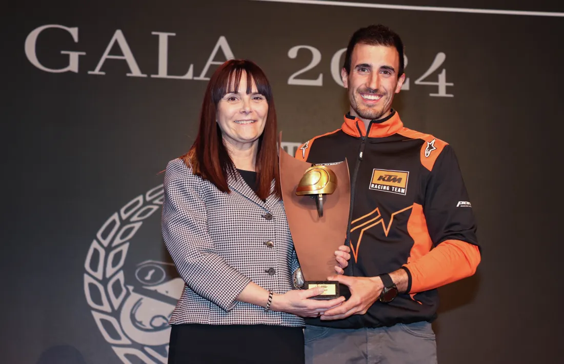 Marc Font, amb el seu premi.