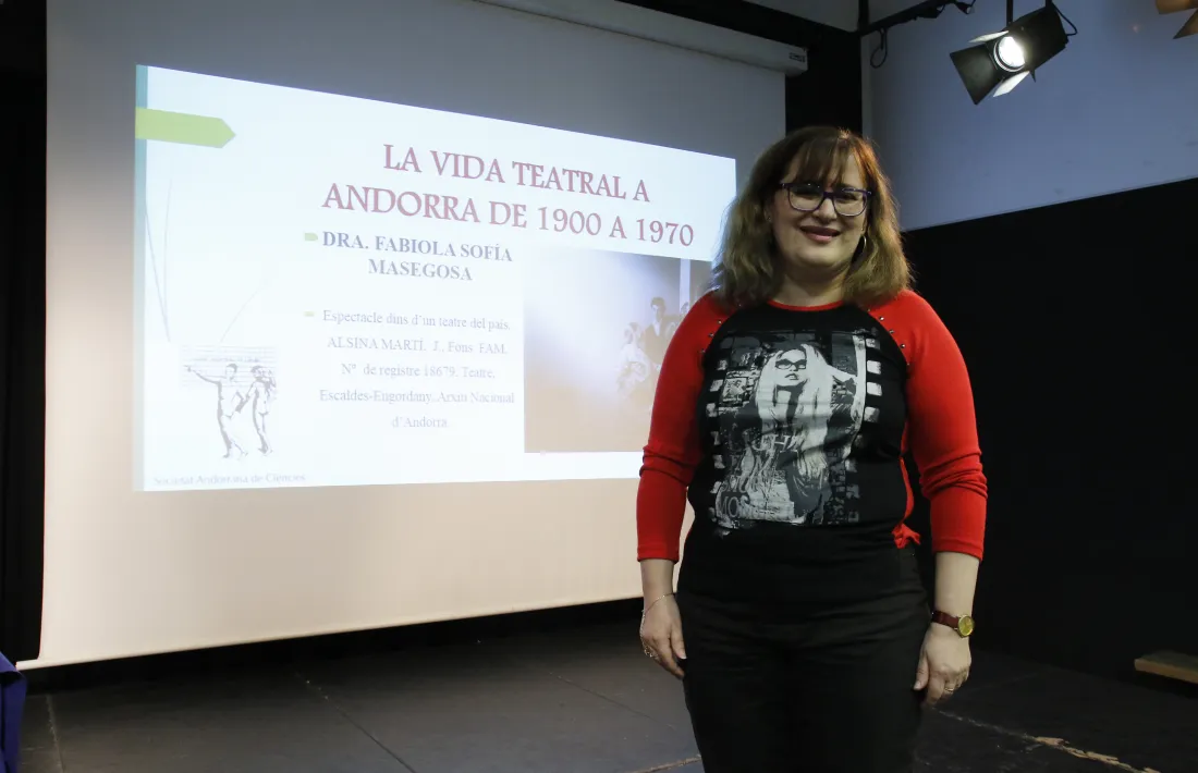 La filòloga Fabiola Sofia Masegosa.