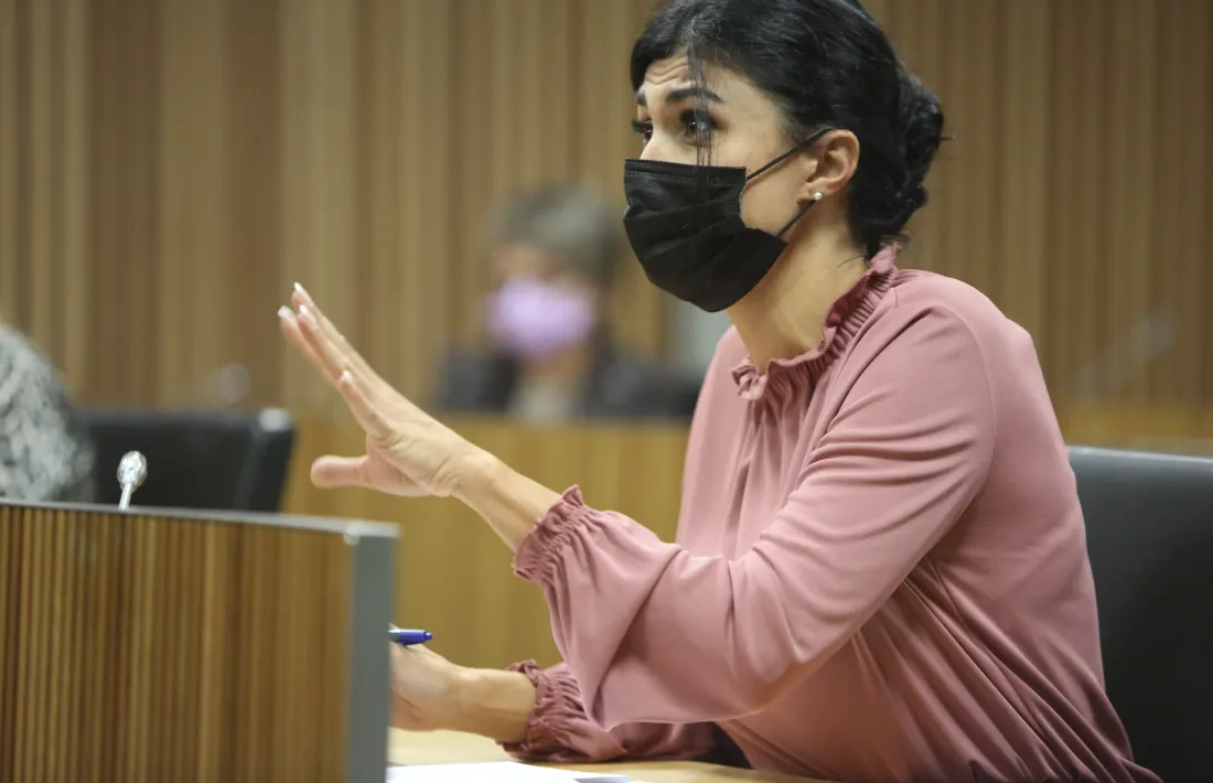 La consellera general de Terceravia, Carine Montaner.