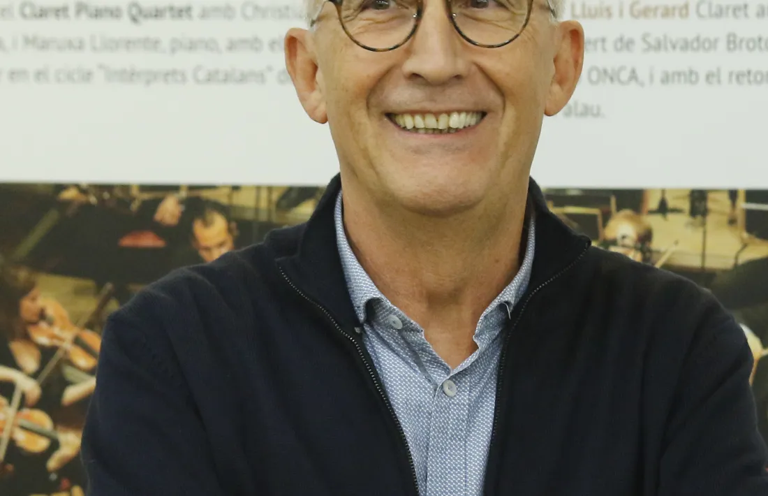 El violinista, docent i fins ara director artístic de l'ONCA Gerard Claret