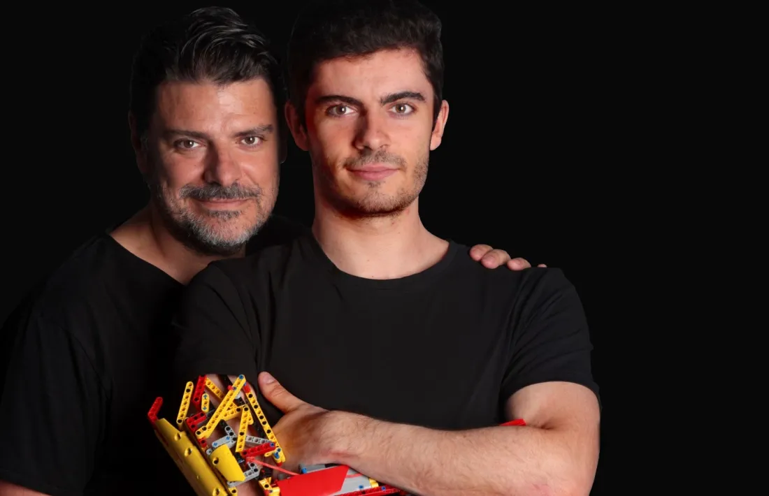 Pare i fill, un tàndem molt ben engreixat. 