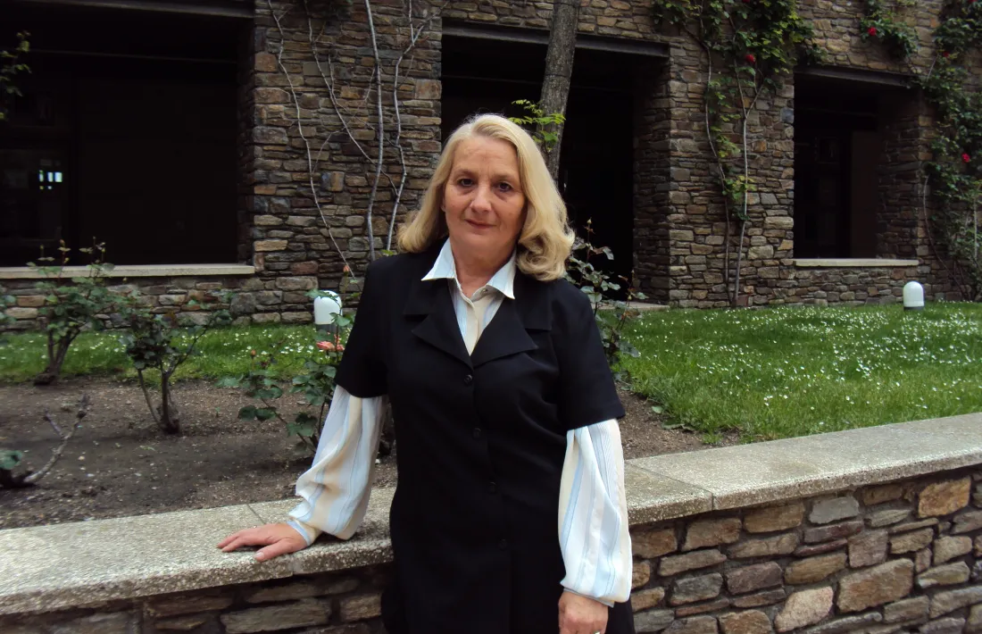 La veterana periodista, en una imatge d'arxiu