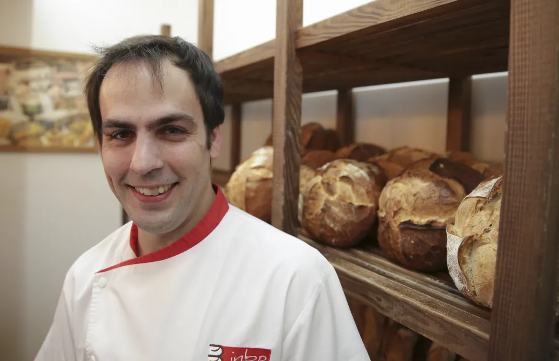 El canillenc Hugo Pla. D'ofici, forner.