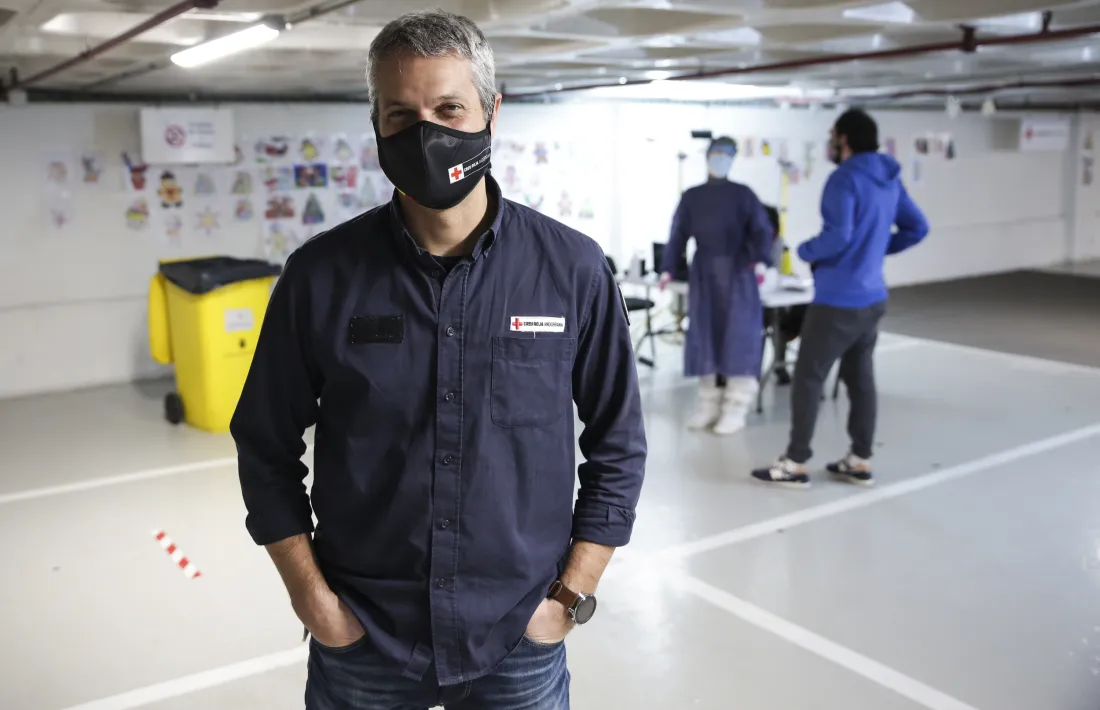 Jordi Fernández dirigeix avui Creu Roja Andorrana. Hi va entrar com a voluntari amb 14 anys