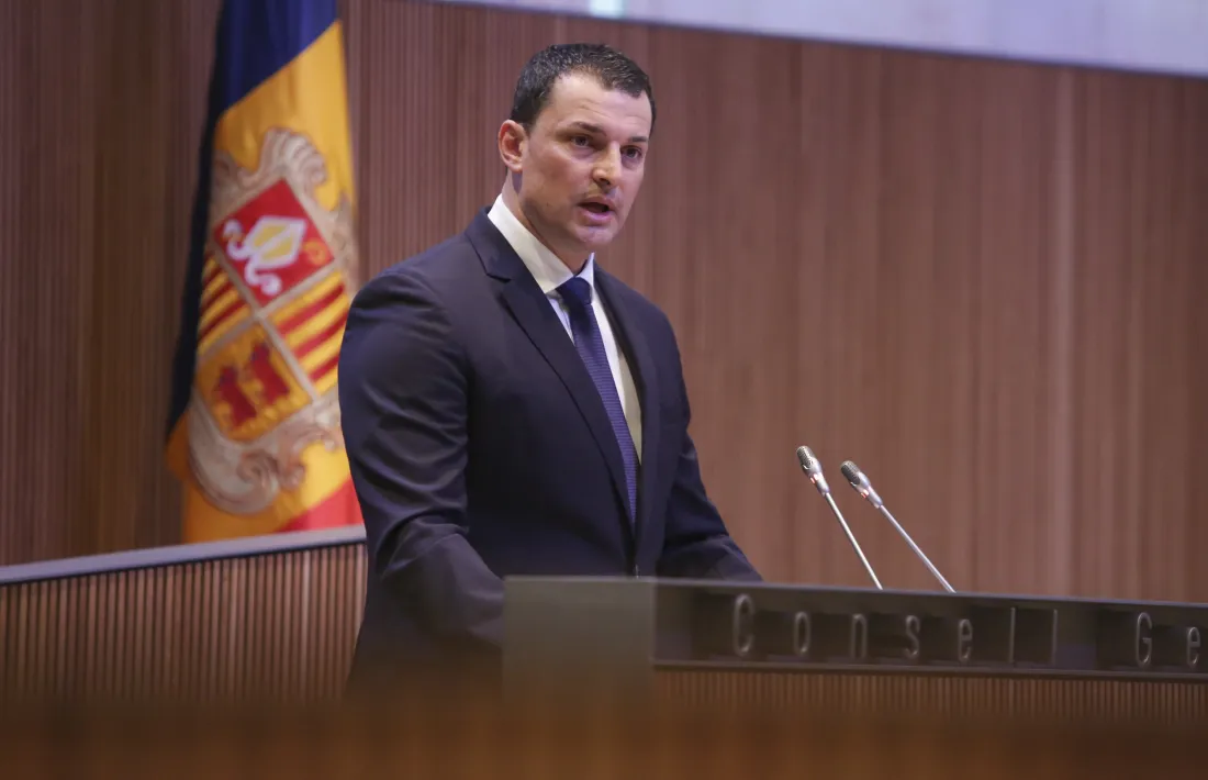 El ministre de Presidència, Economia i Empresa, Jordi Gallardo.