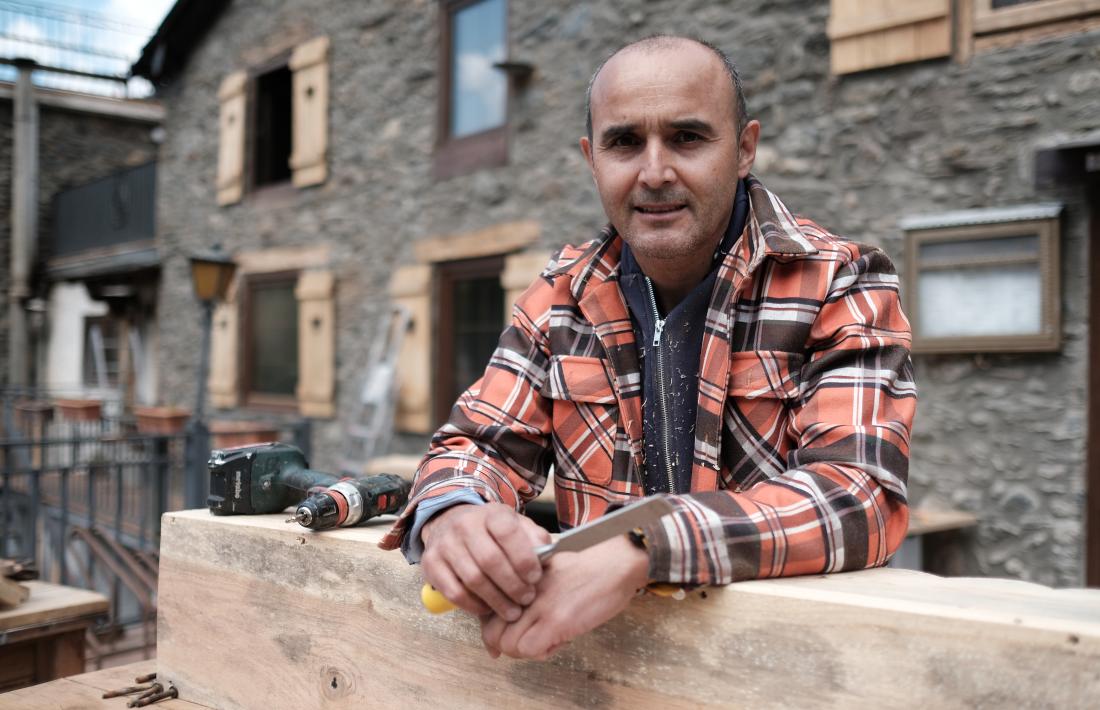 L'emprenedor, un argentí afincat a Andorra des de fa dues dècades.
