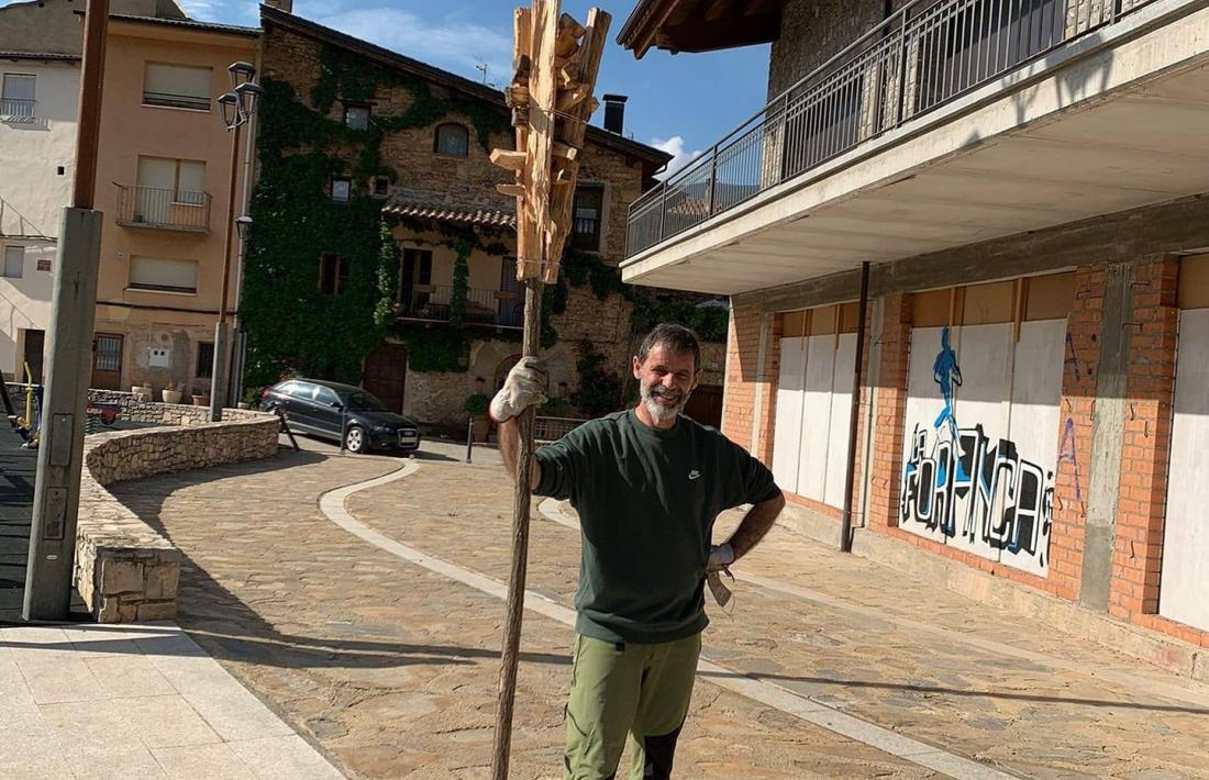 Carles Gascón, tècnic de cultura del Consell Comarcal de l'Alt Urgell i futur fallaire.