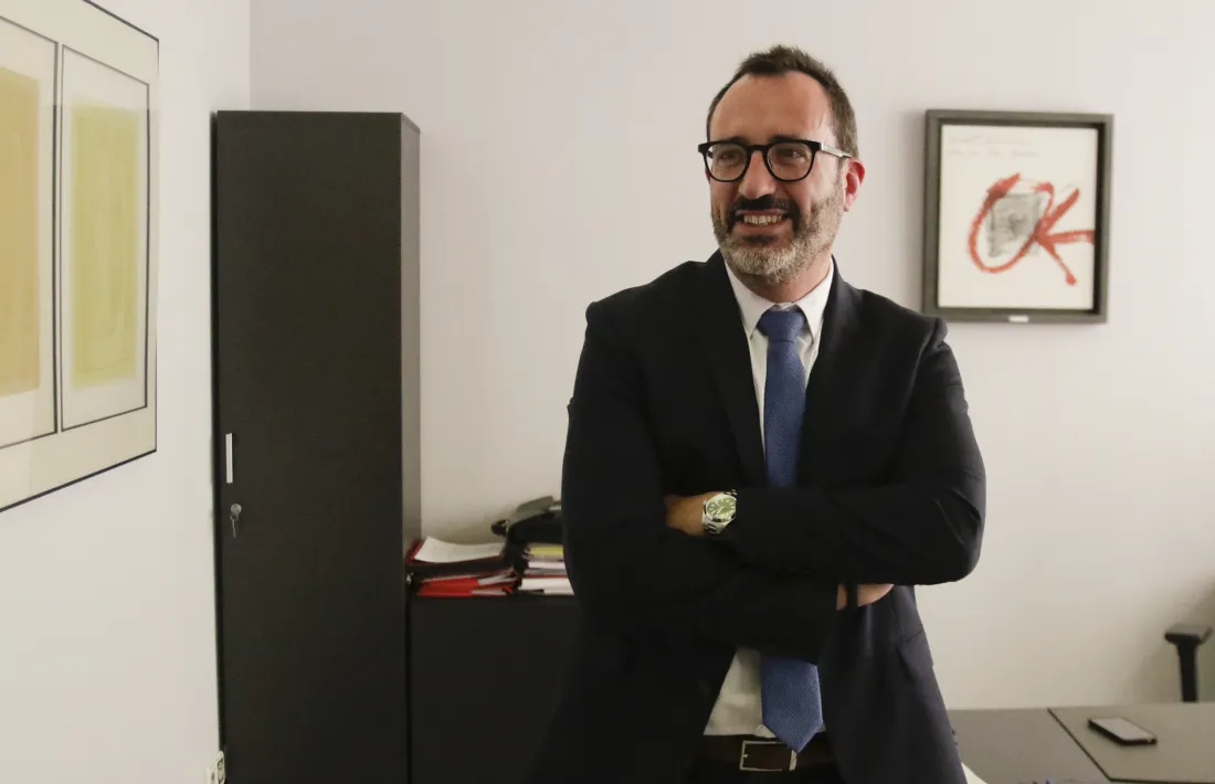 El ministre de Territori i Habitatge, Víctor Filloy.