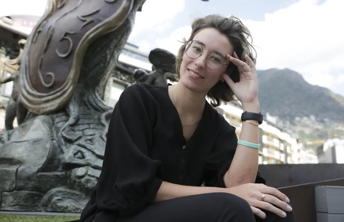 Paula Rodó, professora de matemàtiques i autora d'un bloc. 