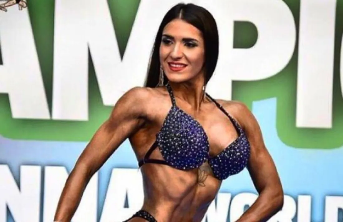 La competidora de Bikini Fitness Andrea Almagro.