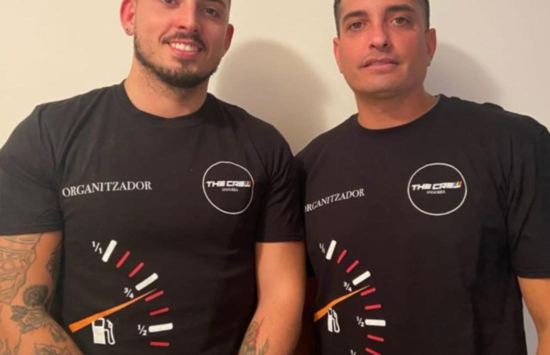 Joao Braga i 'Guchi' Guevara, cofundadors de The Crew Andorra.