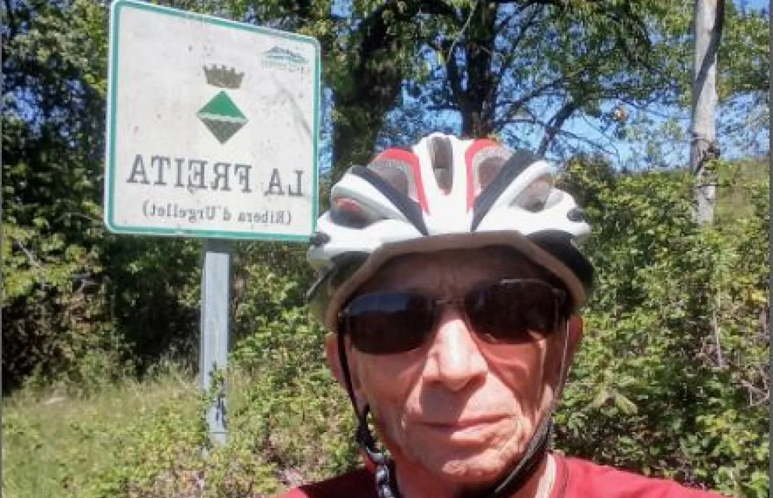 Ciclista inveterat, en Pere Farràs. 