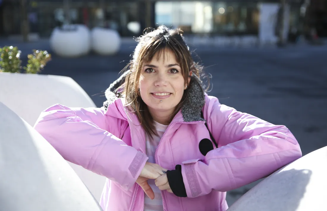 Manuela Mendoza, integrant de la comunitat argentina a Andorra. 