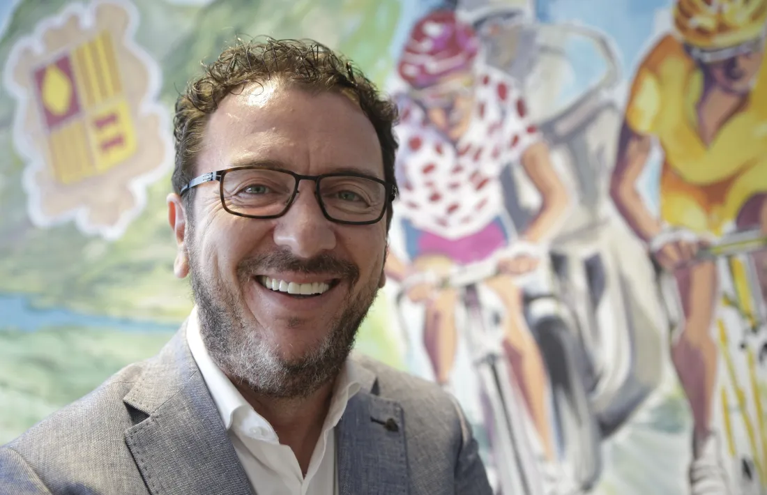 El director general d'Andorra Turisme, Betim Budzaku.