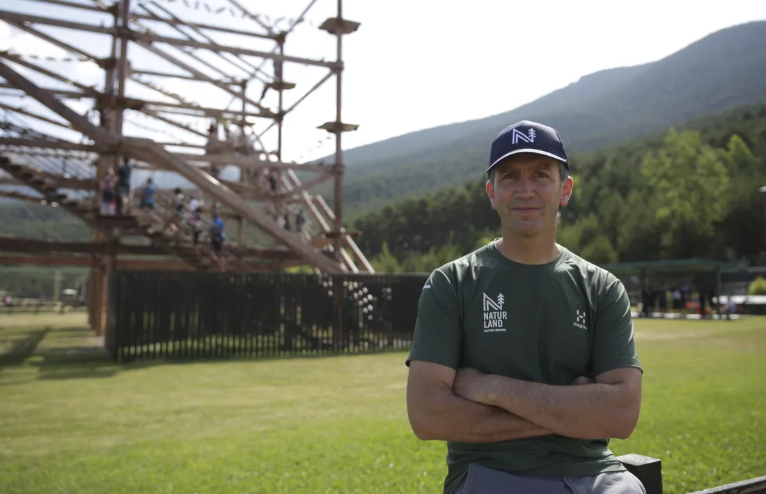 El director de Naturland, Xabier Ajona.