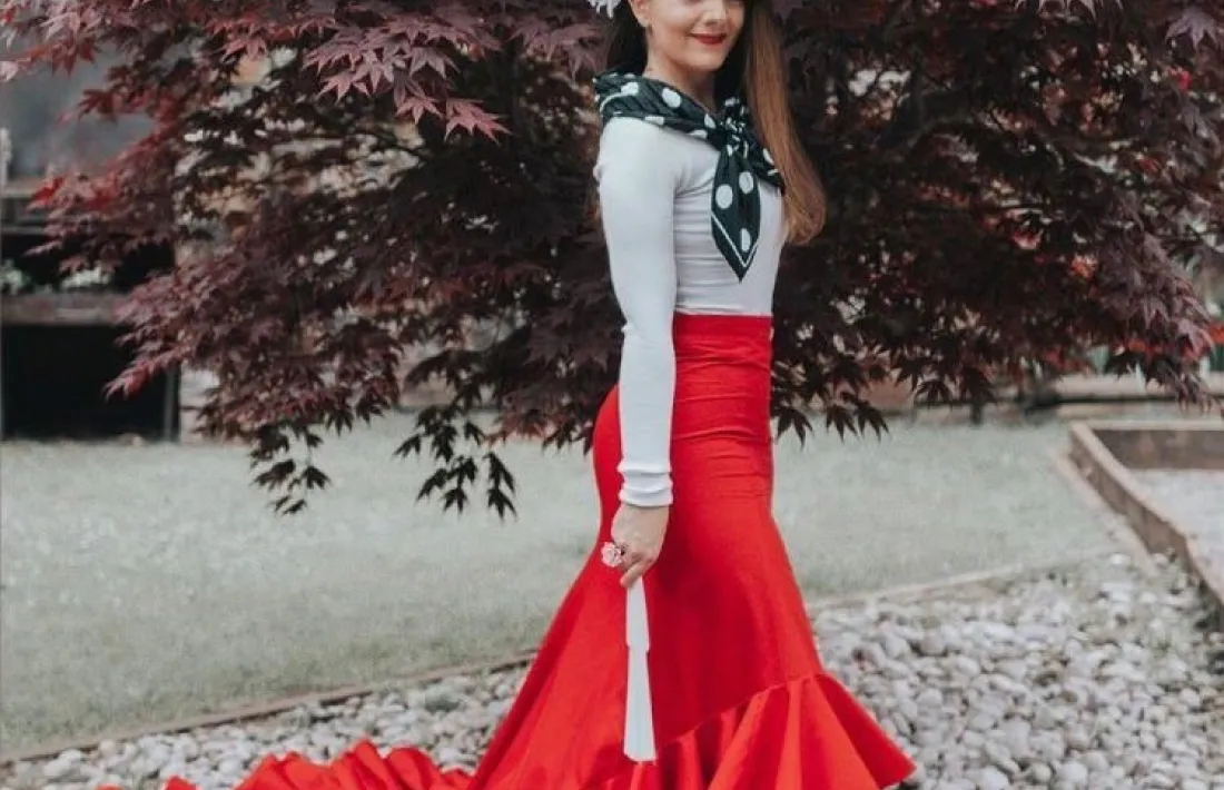 La cantant i ballarina. 