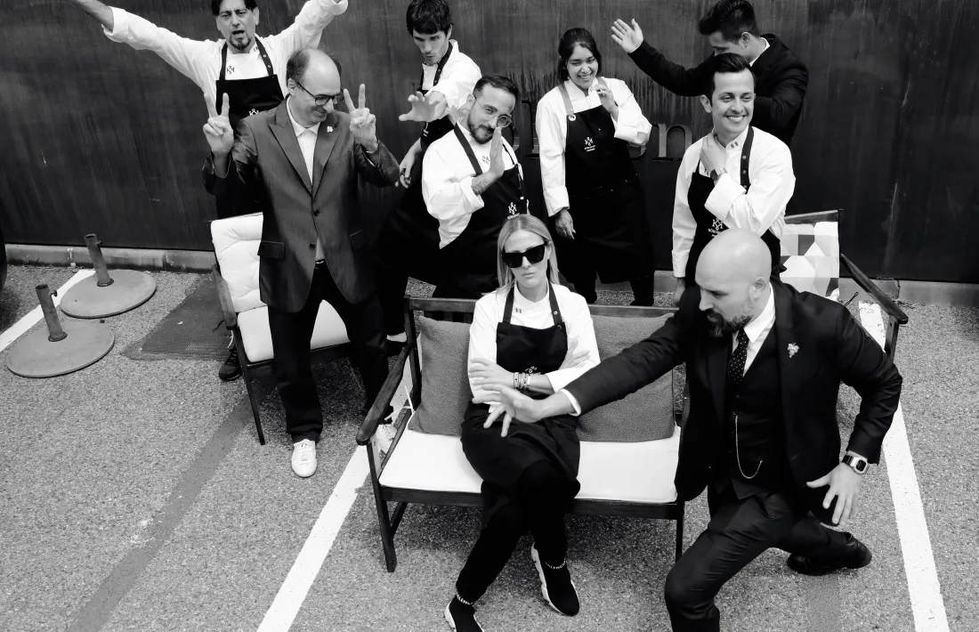 L’equip de Kökosnøt i la seva bogeria gastronòmica.  Foto: Jean Luc Herbert