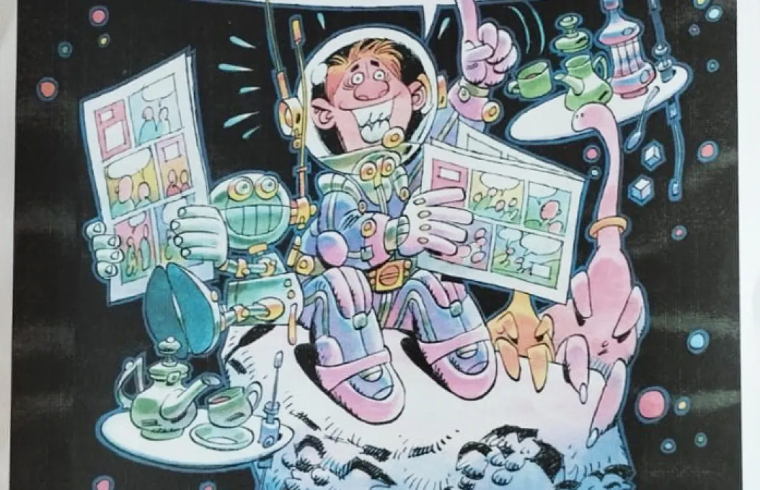 Portada inèdita de la sèrie ‘Els meus herois del segle XX’, que no va passar de projecte.