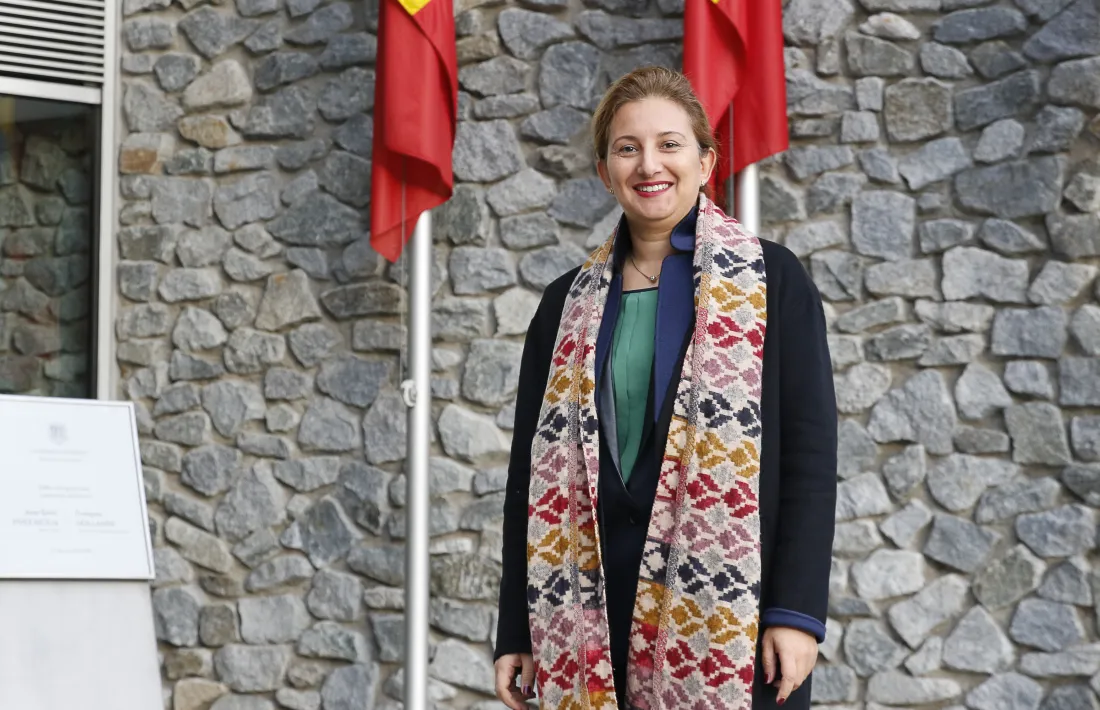 La vicepresidenta de la Internacional Socialista de Dones (ISD), Hella Ben Youssef.