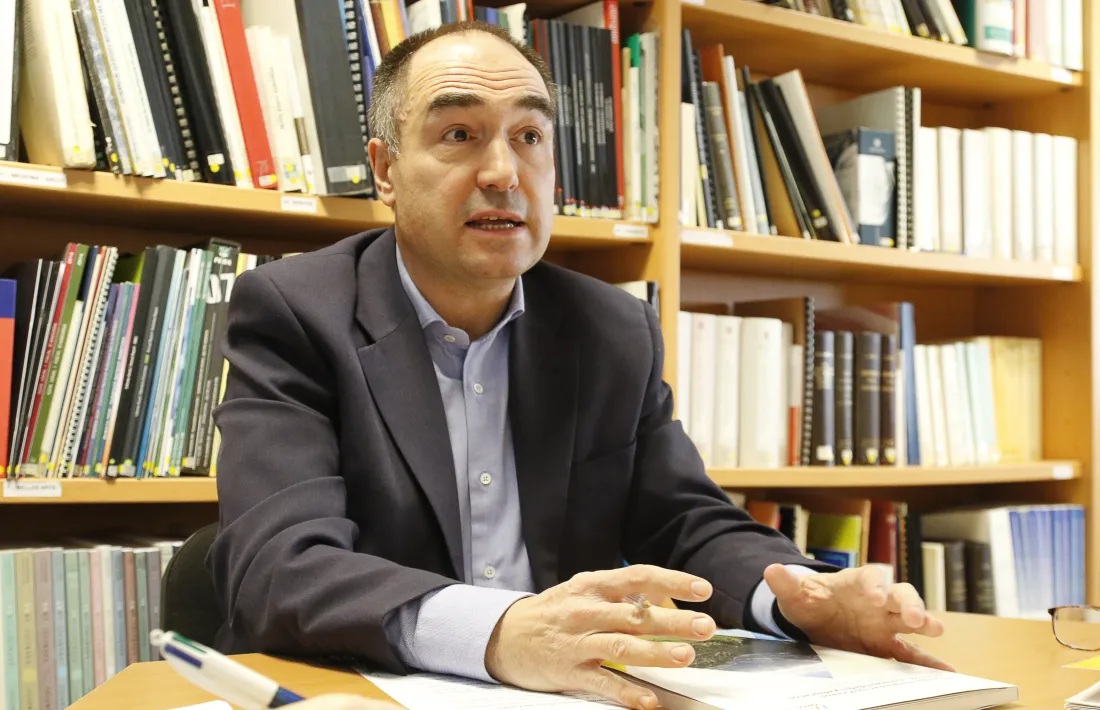 El director tècnic del Centre d’Estudis de la Neu i de la Muntanya, Ramon Copons.