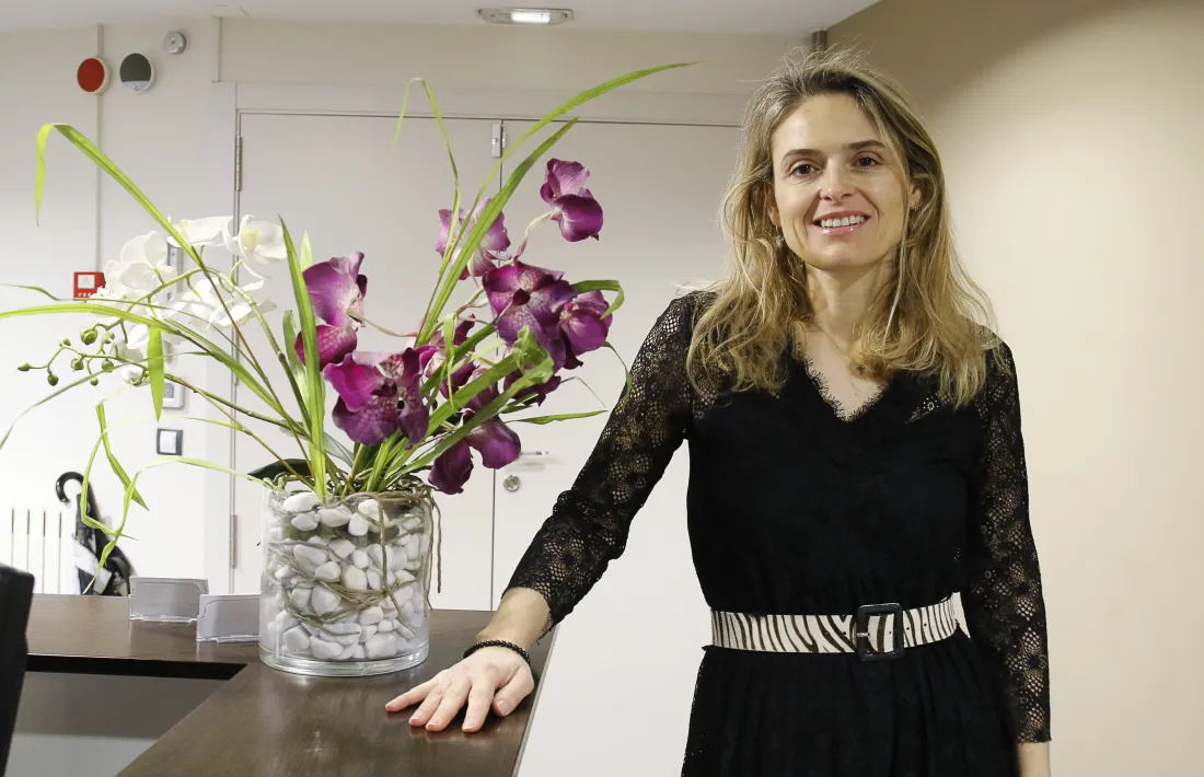Sophie Bellocq, degana del Col·legi d'Advocats d'Andorra