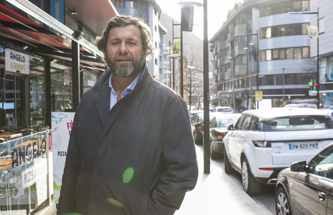 El president de l’Associació de Comerciants Fener Boulevard, Joan Babot.