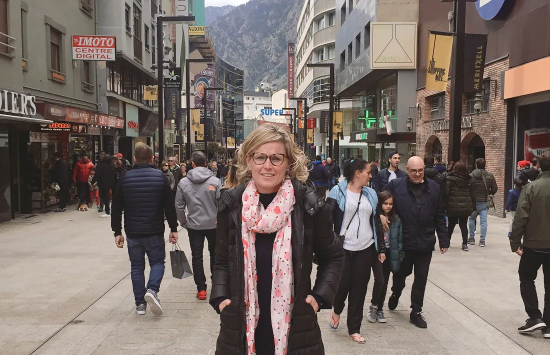 La candidata del PSC al Congrés dels Diputats per Lleida, Montse Mínguez.