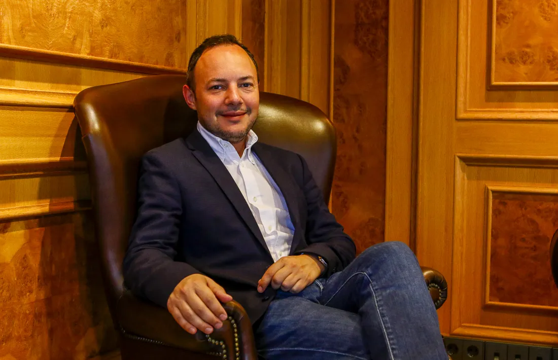 El cap de Govern, Xavier Espot al seu despatx.