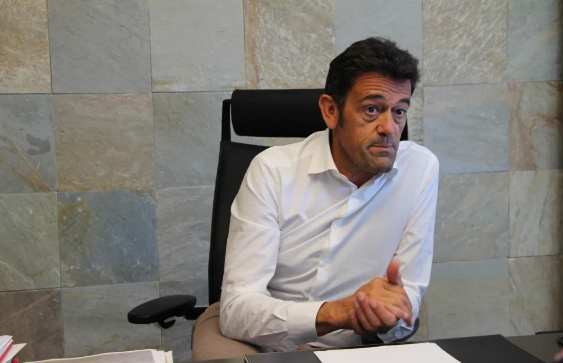 El cònsol major d'Ordino, Josep Àngel Mortés.
