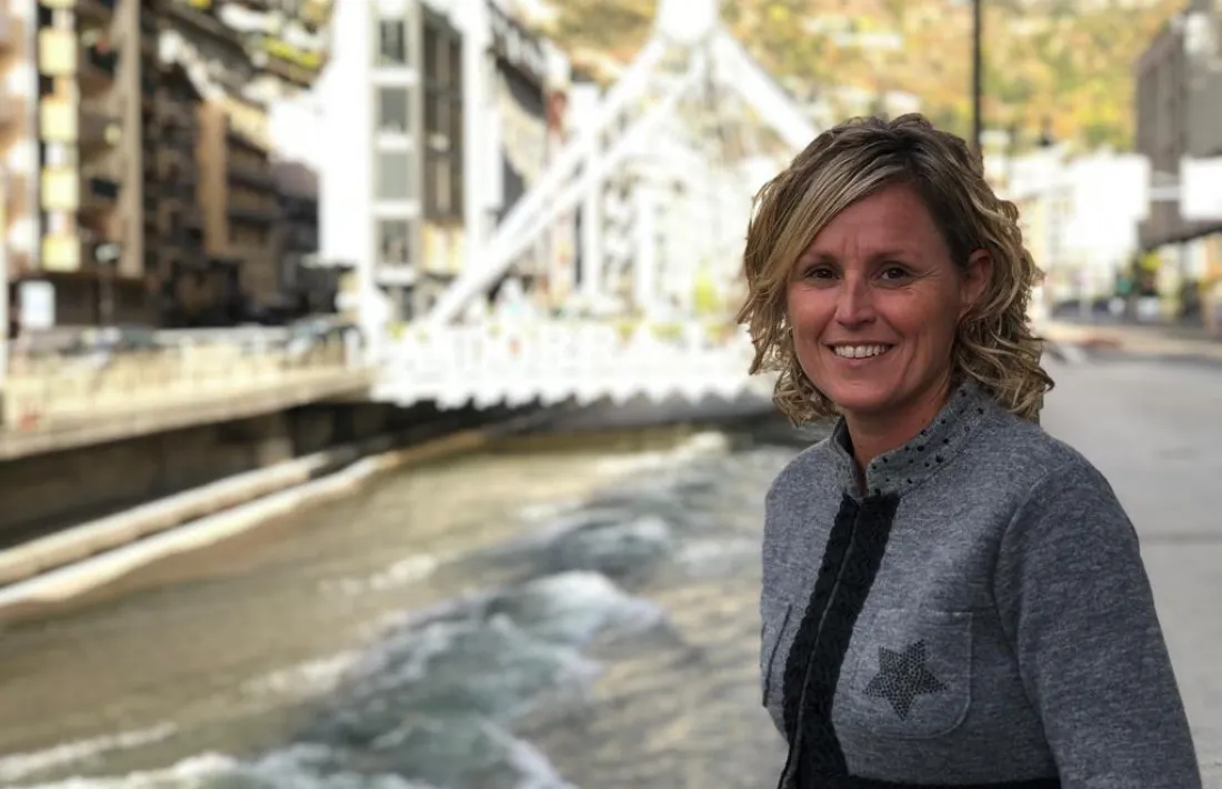 La candidata del PSC al Congrés dels Diputats per Lleida, Montse Mínguez.