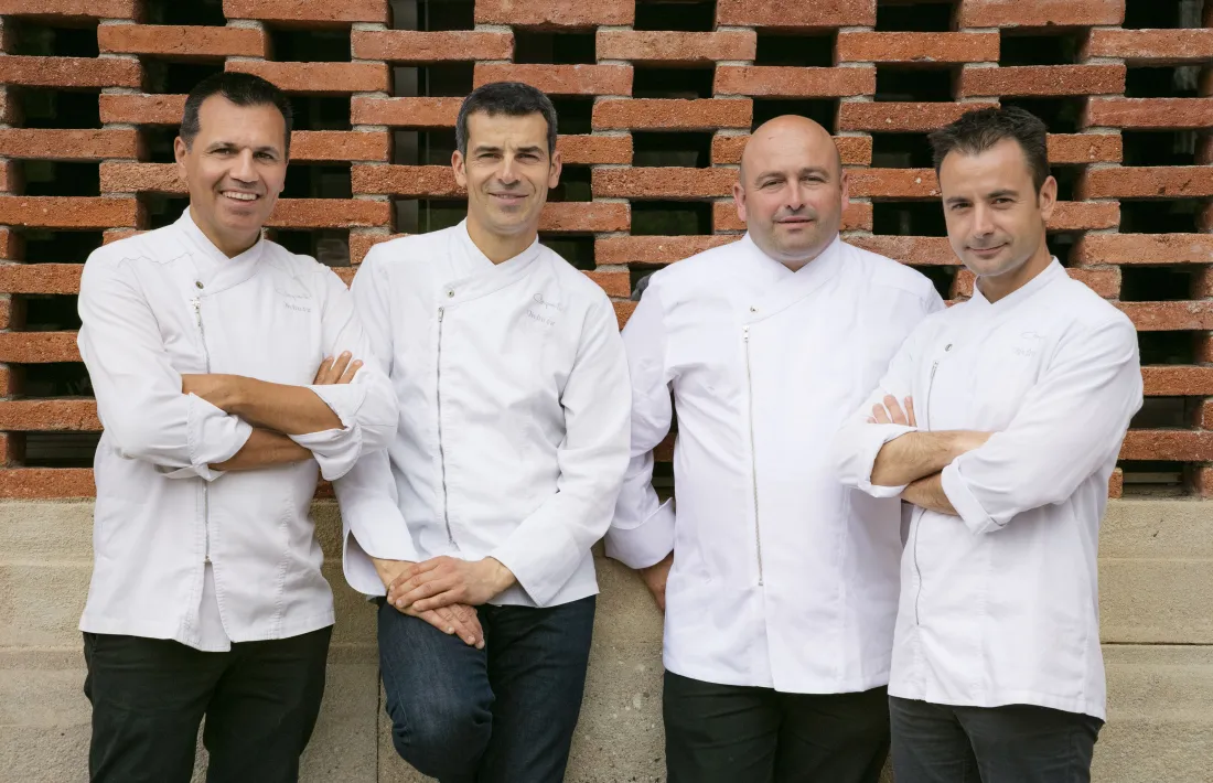 Oriol Castro, Mateu Casañas, Jordi Parra i Eduard Xatruch 