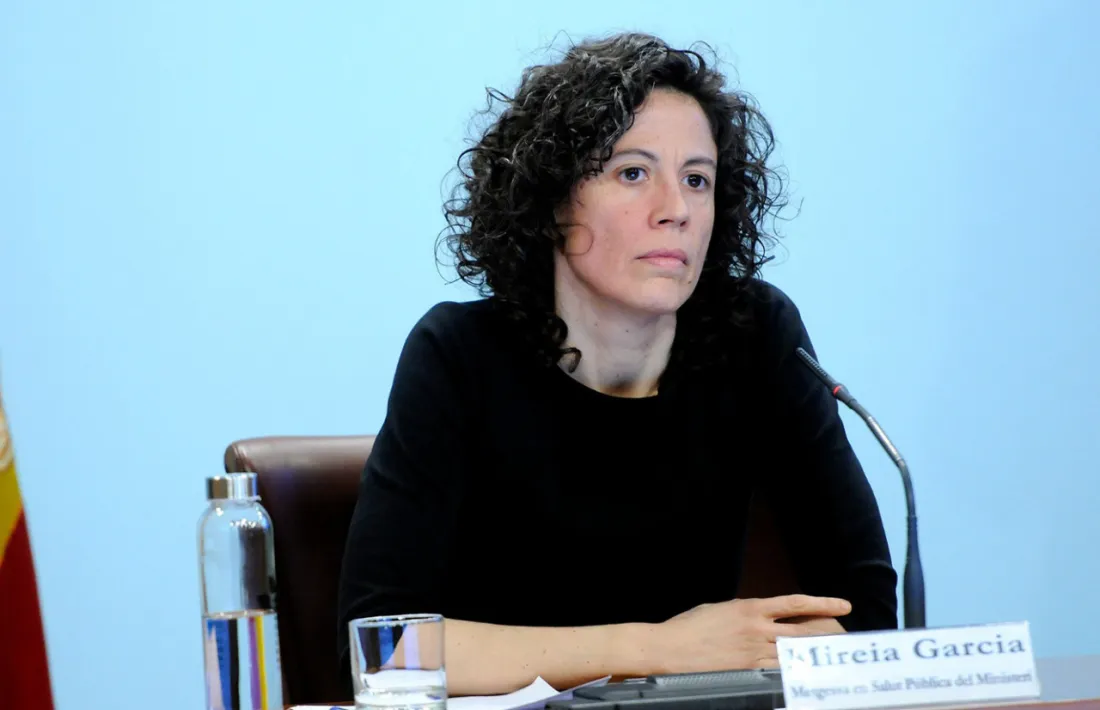 La metgessa en Salut Pública del ministeri de Salut Mireia Garcia.