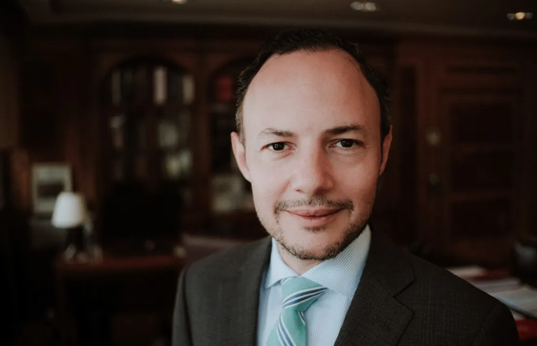 El cap de Govern, retratat la setmana passada al despatx de l'edifici administratiu.