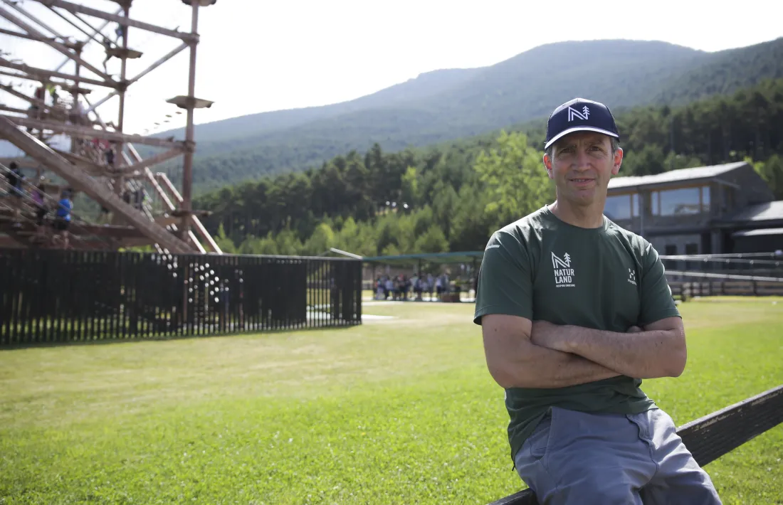 El director general de Naturland, Xabier Ajona.