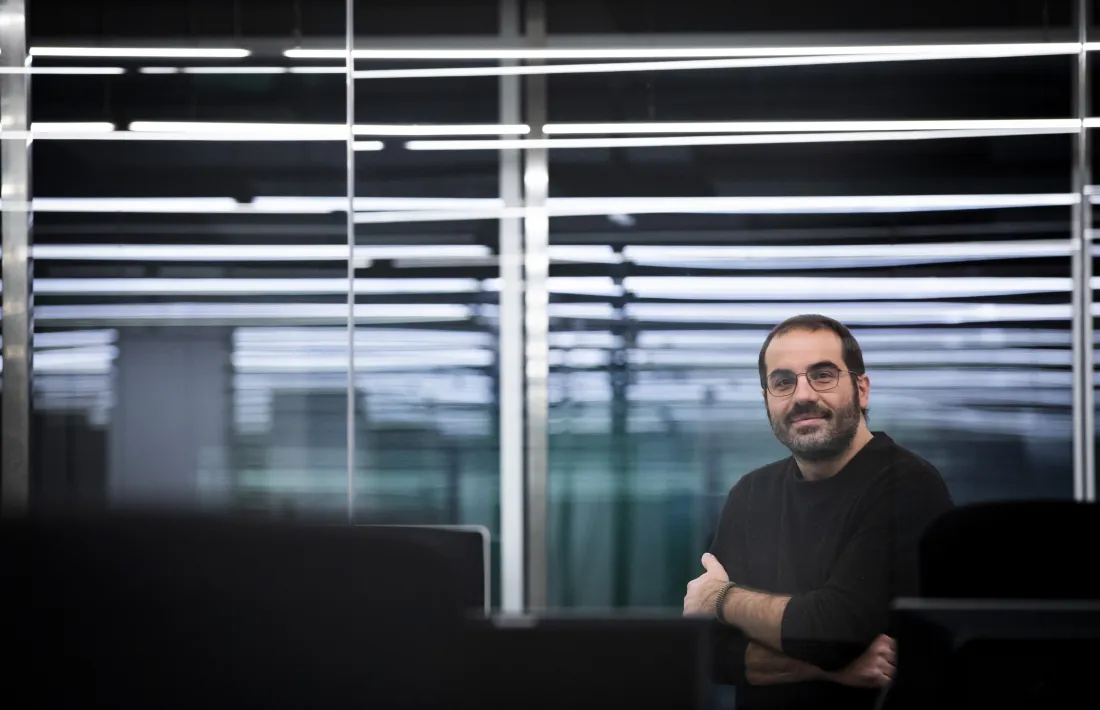 El coordinador de política i relacions internacionals de l'AR+I, Yvan Lara.