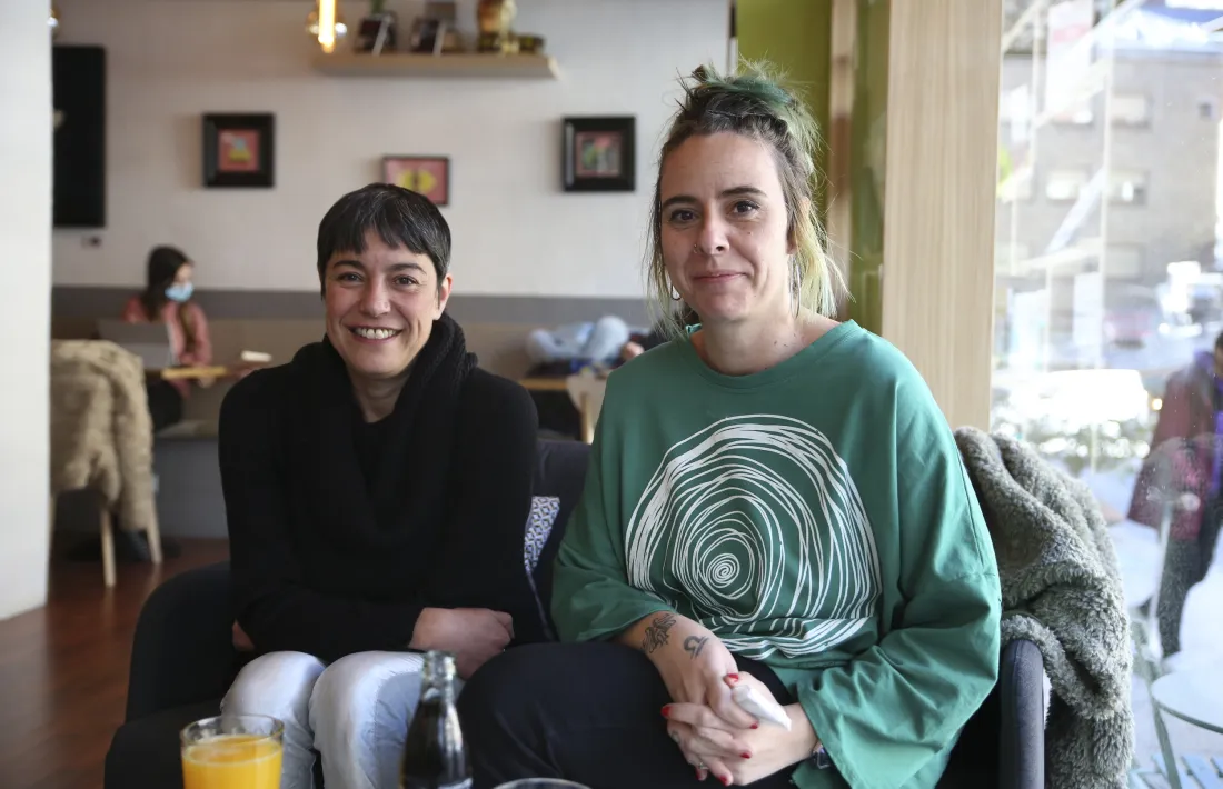 Marisa Santos i Carla Guinot.