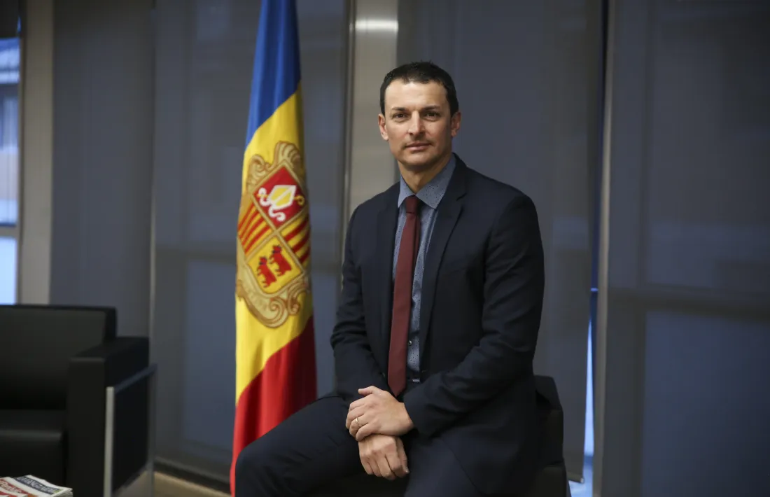 El ministre de Presidència, Economia i Empresa, Jordi Gallardo.