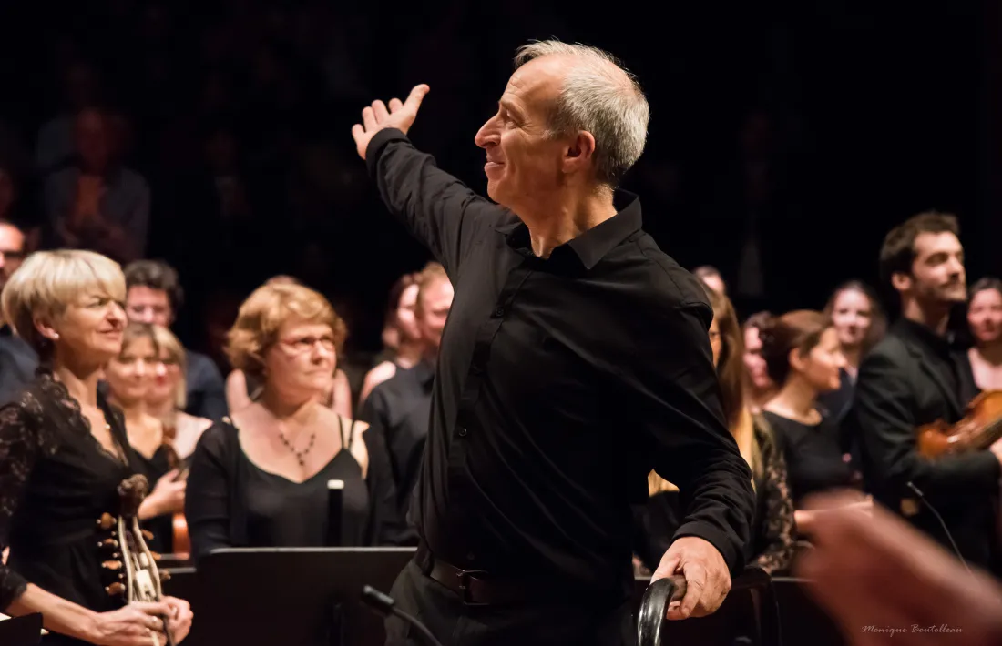 Michel Brun, director de l’orquestra Ensemble Barroque de Toulouse.
