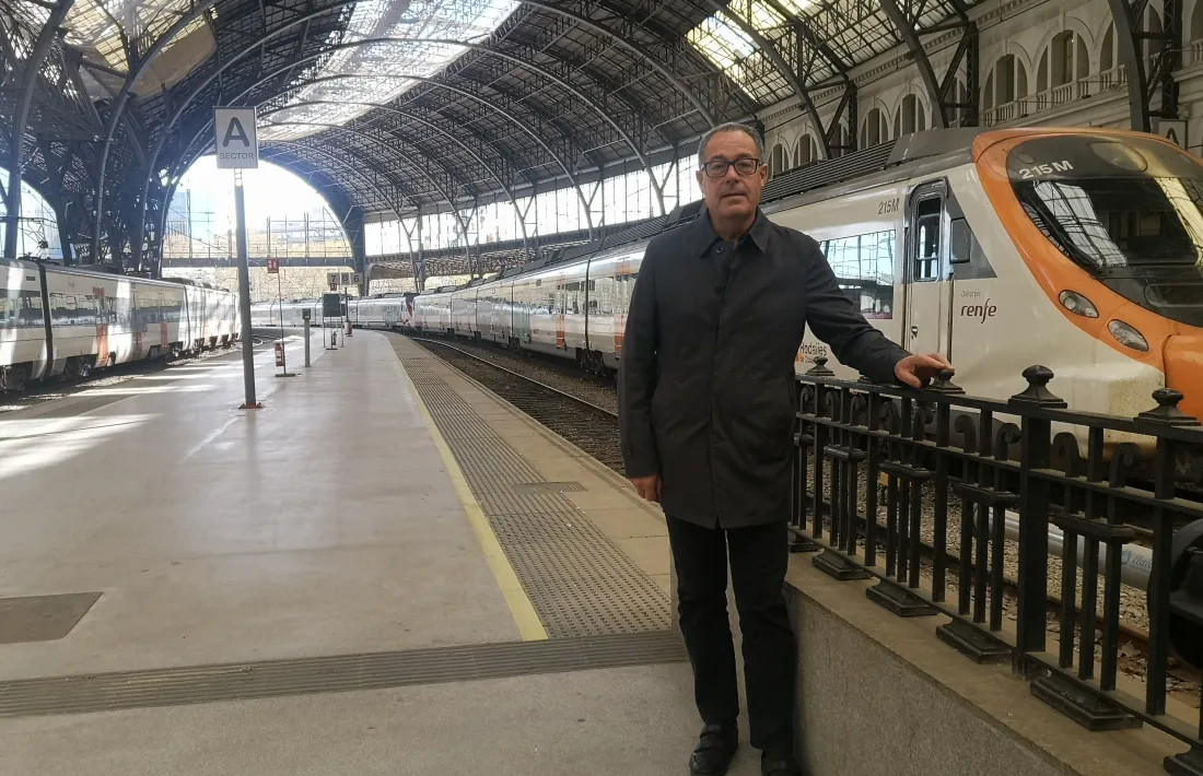 El coordinador del Pla de Rodalies de Catalunya, Pere Macias.