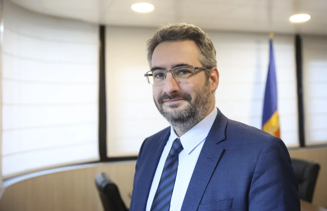 El ministre de Finances, Eric Jover.
