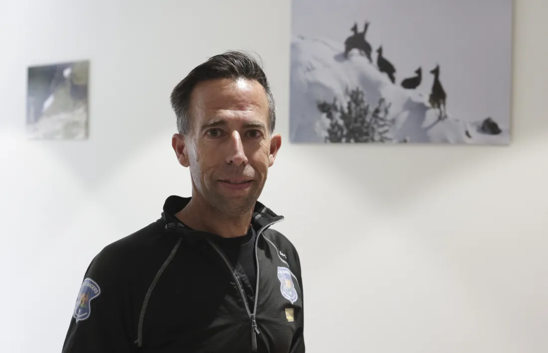 El cap de banders, Ferran Teixidó, al seu despatx.