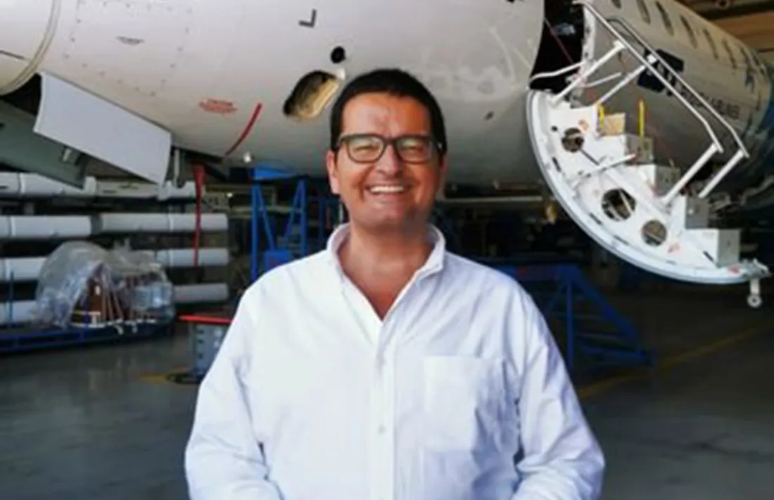 L'expert en aviació Javier Ortega Figueiral.