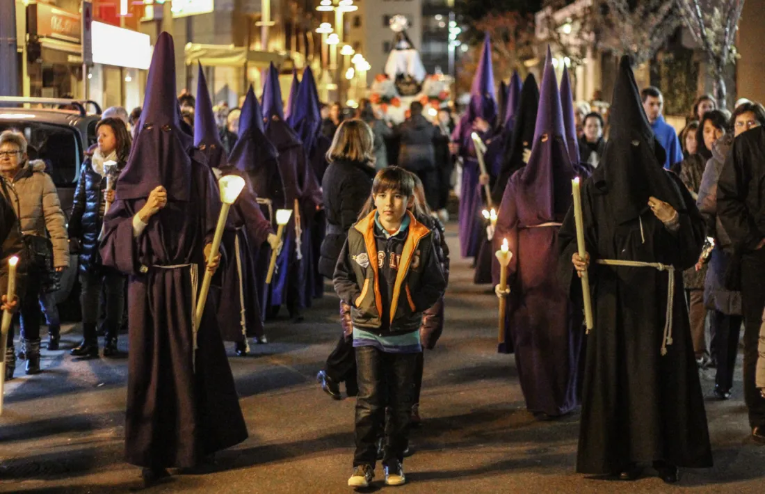 La processó de divendres sant de Sant Julià de Lòria