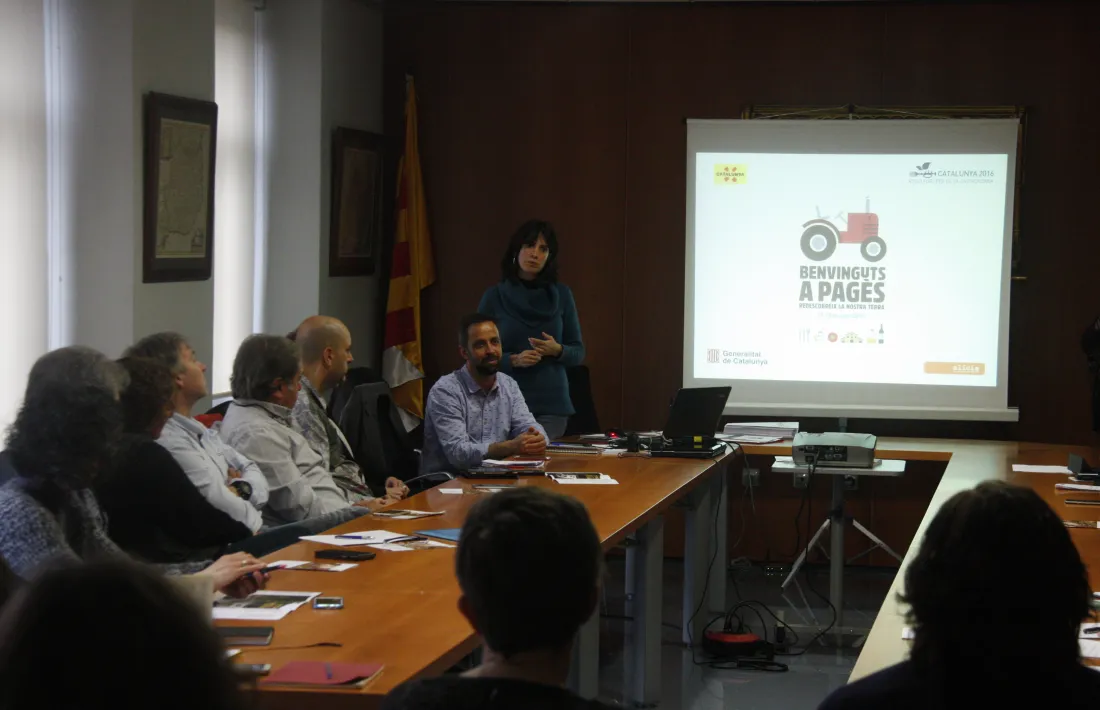 El programa Benvinguts a pagès aplega uns quaranta participantsEl programa Benvinguts a pagès aplega uns quaranta participants