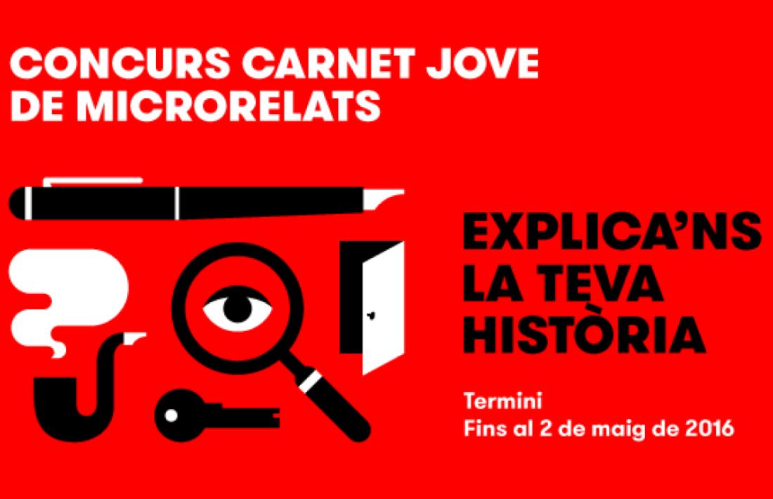 El Carnet Jove convoca el 1r Concurs de Microrelats