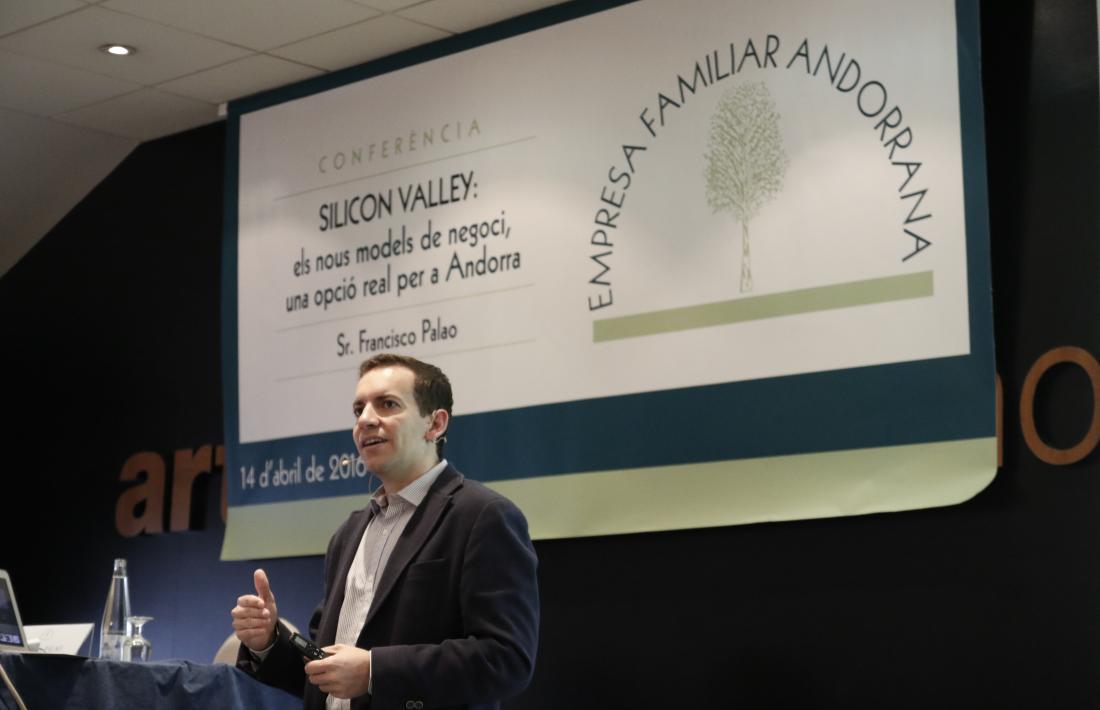 Palao: “Andorra es pot convertir en un referent de la innovació” Francisco Palao EFA