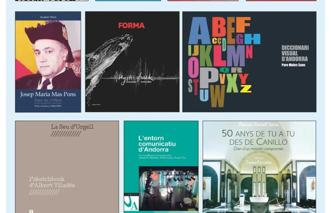 Andorra Sant Jordi llibre Sugranyes Sergi Mas mossèn Ramon Salvadó Benet Pantebre Mas entrellat Politar trossos de temps 