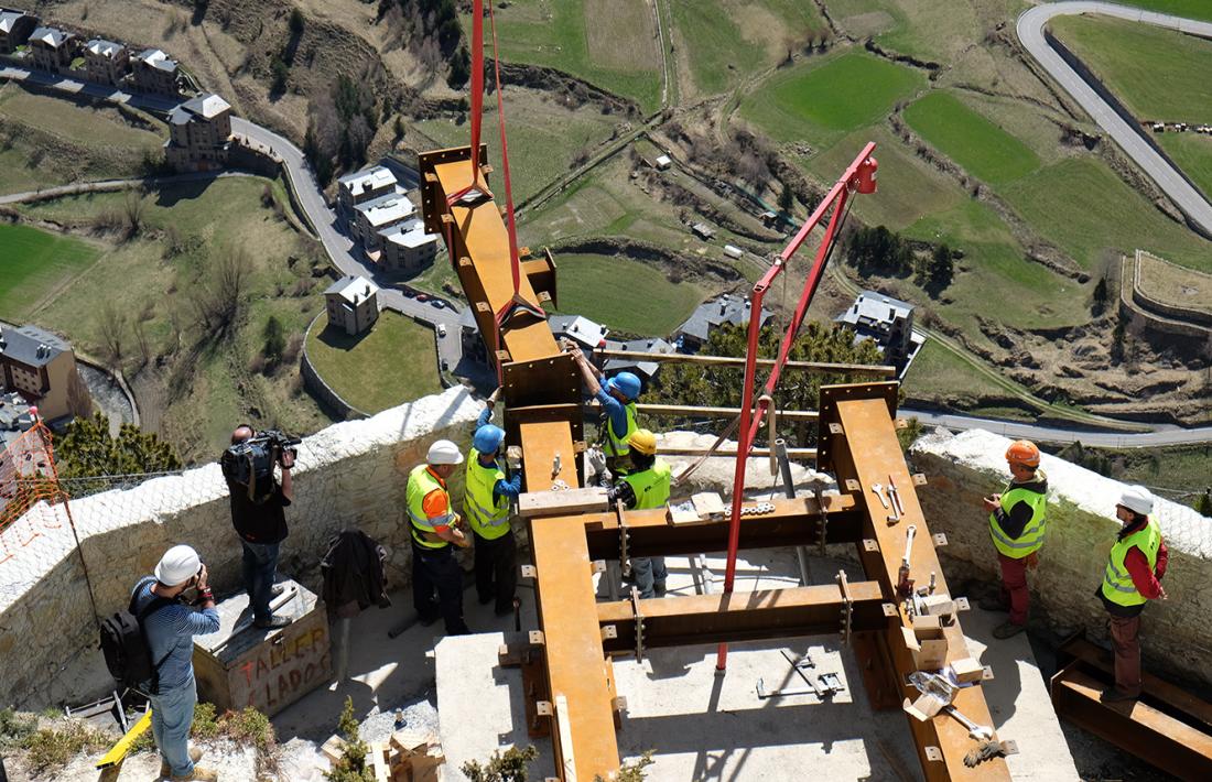 Canillo inaugurarà el nou mirador del roc del Quer al juny