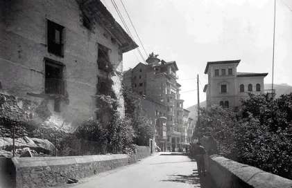 783-andorra-placa-rebes-postales-antiguas-de-andorra